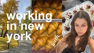 a work week in New York City (with a pastry chef)