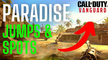 Jumps & Spots on PARADISE in Vanguard! *NEW MAP GUIDE* (Call of Duty Vanguard)