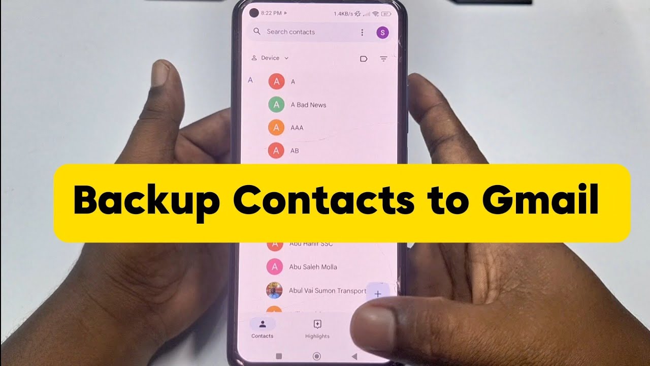 how-to-backup-contacts-to-gmail-account-2025-youtube