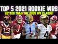 Top 5 Rookie Wide Receivers | 2021 NFL Draft | 2021 Dynasty Fantasy Football