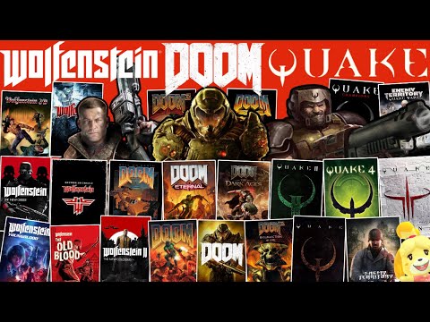 Ranking Every Doom, Wolfenstein & Quake Game (all 23 Games Ranked!)