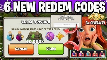 Clash Of Clans New Redeem Code | Coc New Redeem Code | Supercell Store New Redeem Code |Free Rewards