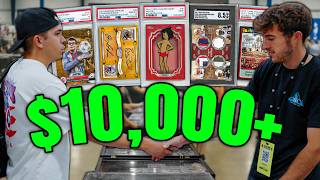I Spent $10,000+ In ONLY 4 HOURS At a MASSIVE Card Show! 🔥