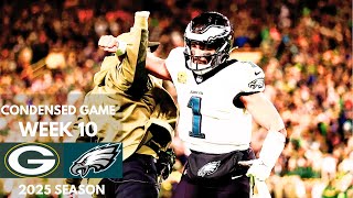 Packers vs Eagles 2025 Week 10 Condensed Game | NFL Highlights