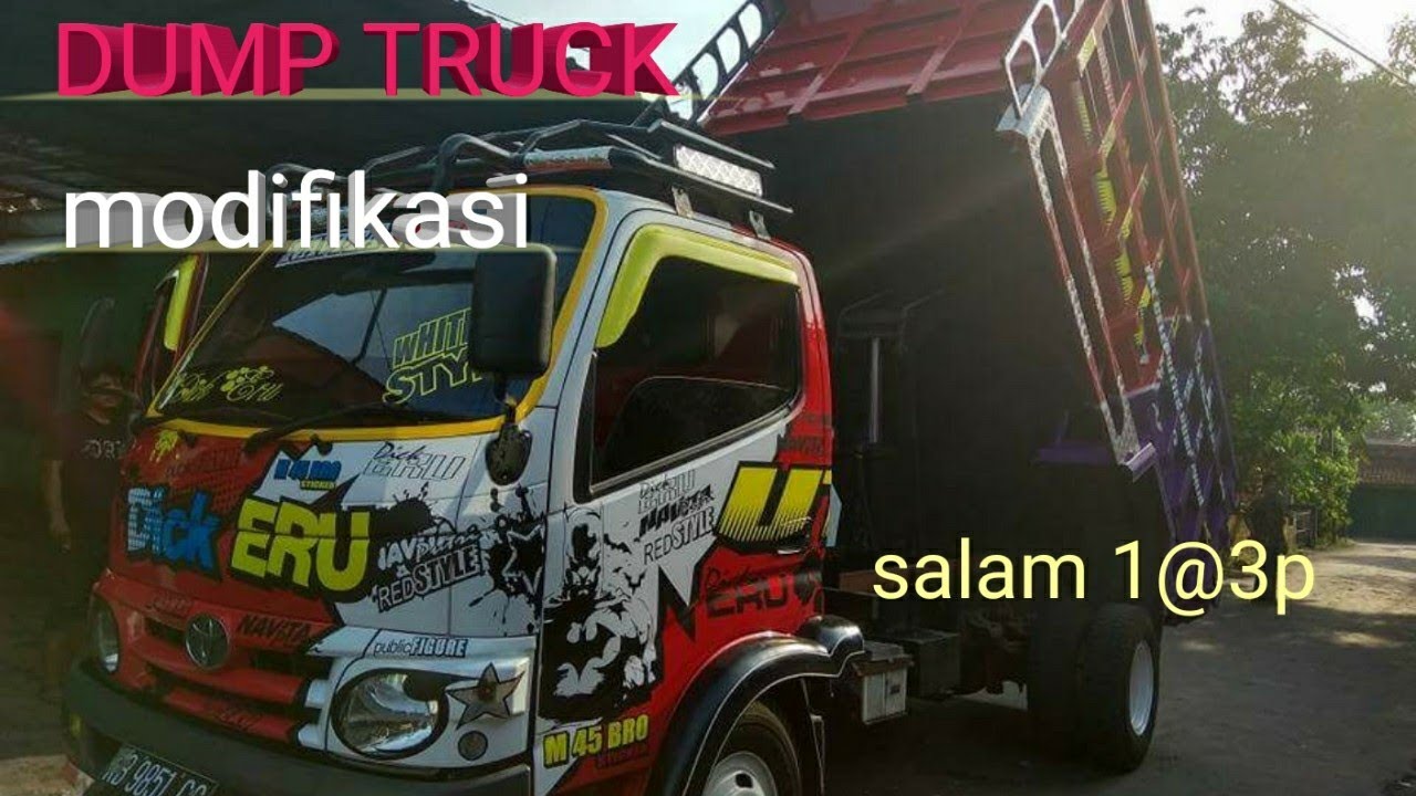 Truck Modif Berkelas Hadir Di Kopdar Pasukan Uruk Merapi Di Lapangan Desa Kemalang By CALON OPRATOR