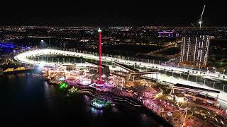 😅 Jeddah Corniche Circuit F1🏎️    1st flight..... حلبة كورنيش جدة