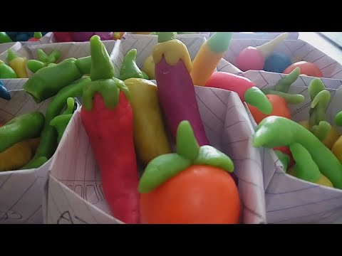 Kreasi buah buahan dari plastisin anak kelas 2 SD YouTube