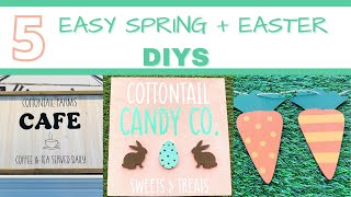 SPRING + EASTER DIYS | EASY SPRING DIYS | CUTE EASTER DIY DECOR by Leanna's Nest 259 views 2 years ago 27 minutes