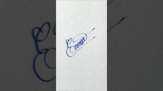 Emma Signature #calligraphy #emma #signature #art #trending