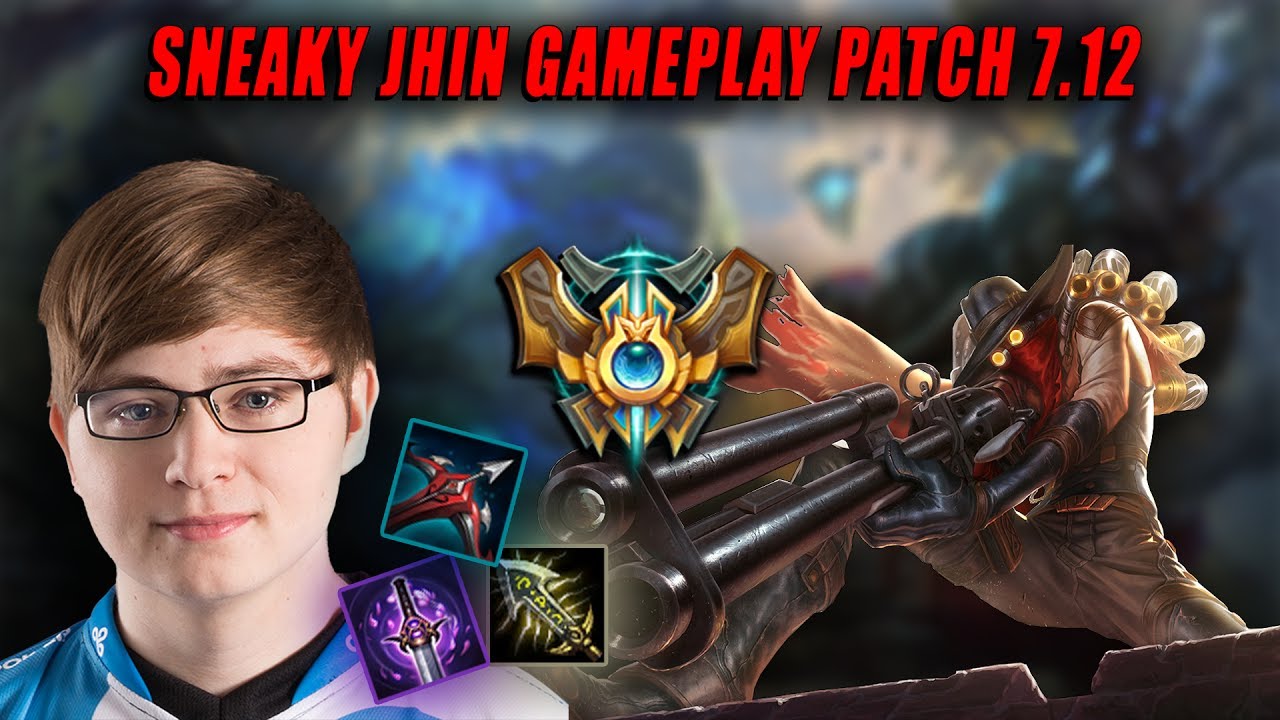 C9 Sneaky Jhin | Season 7 Jhin vs Lucian Gameplay | Patch 7.12