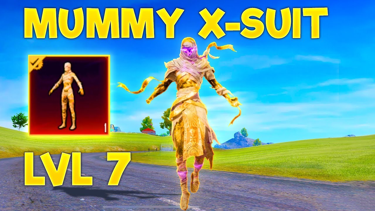 NEW MUMMY X SUIT IN PUBG MOBILE 