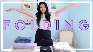 Folding 101 // How to Fold like a Retail Store // JOANNA