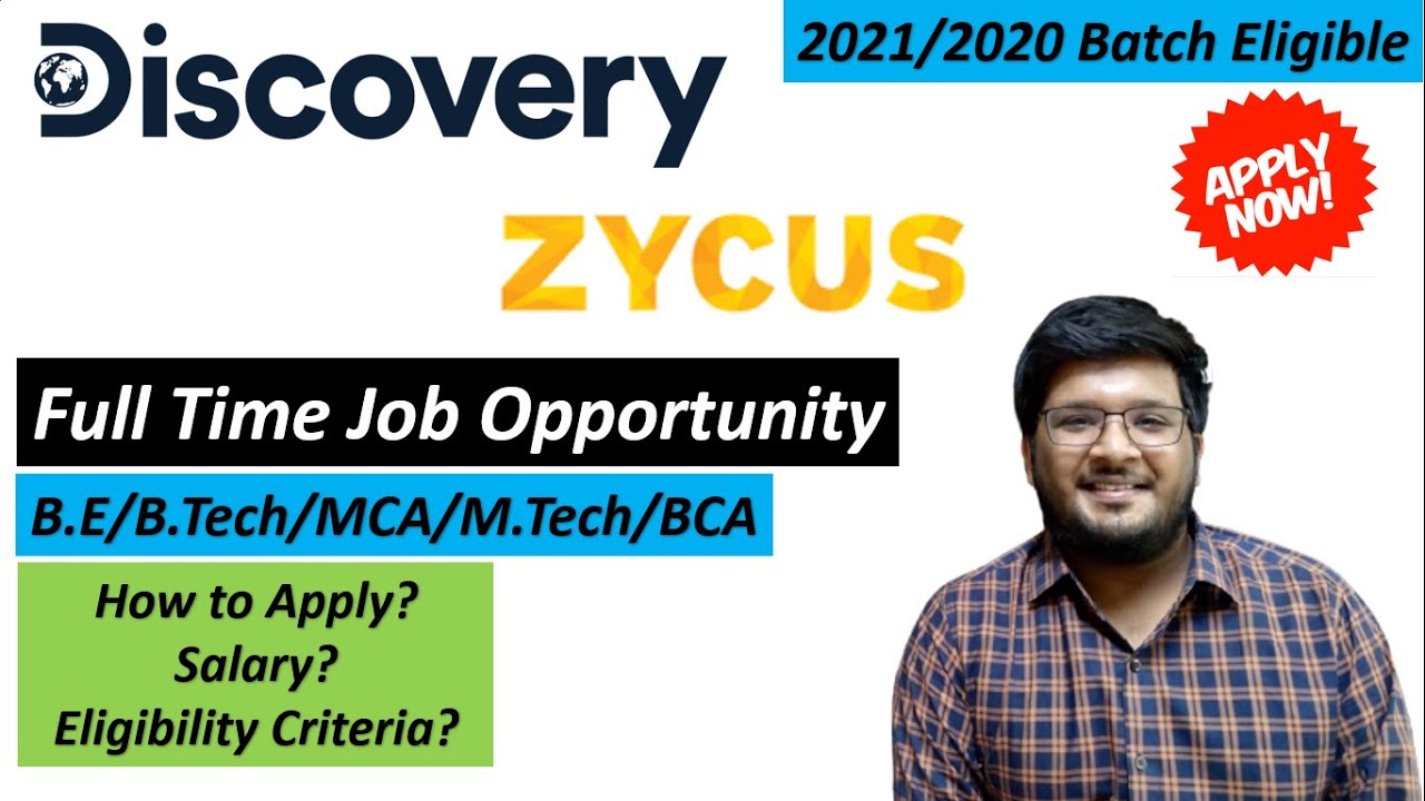 Discovery | ZYCUS Off Campus Recruitment 2021/2020 | Jobs For Freshers 🔥🔥