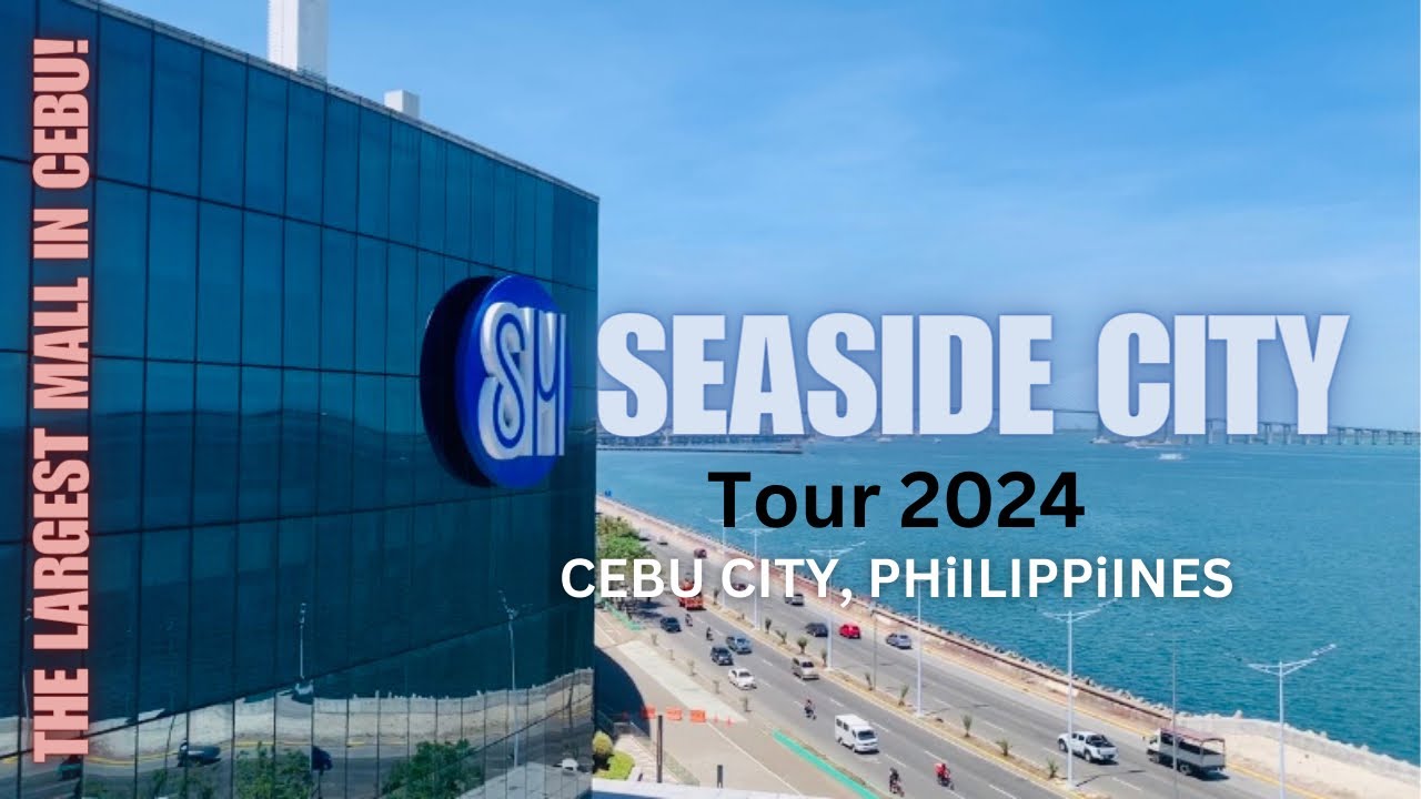 SM Seaside City Tour 2024 l The Largest Mall in Cebu l Audie the Explorer