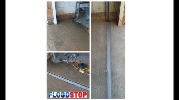 Groundworks and installation of Nautilus Flood Barrier Systems by Floodstop Ltd.