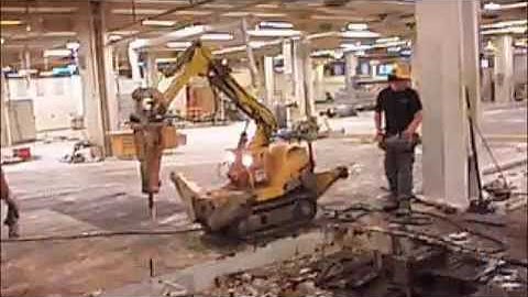Demolition ROBOT Brokk - KRTEK