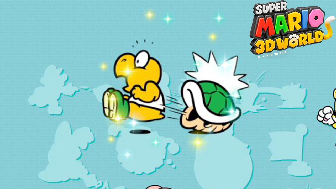 ノコノコページ② 完全攻略】タンクトップノコノコ【スーパーマリオ3Dワールド】 - YouTube