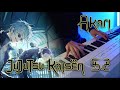 Jujutsu Kaisen Season 2 ED TV SIZE Soushi Sakiyama Akari 燈 EMOTIONAL Piano Cover 