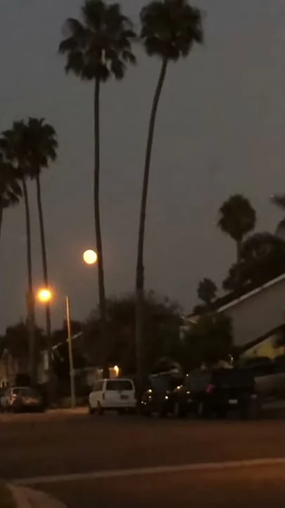 Orange moon