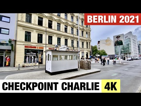 Видео: Checkpoint Charlie в Берлине