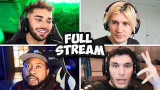 Adin Ross, xQc, Akademiks & Trainwrecks Podcast..