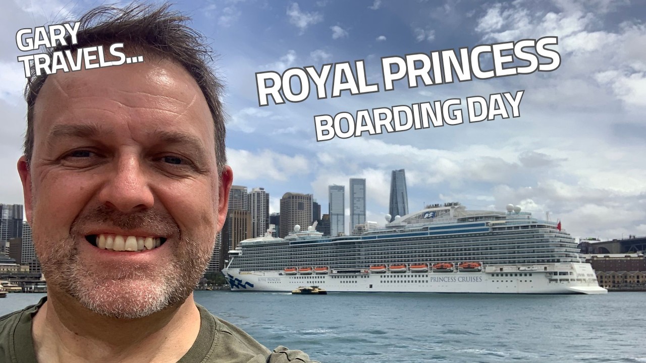 ROYAL PRINCESS Boarding Day | Sydney Sailaway | Solo Cruise | Cabin Tour A720