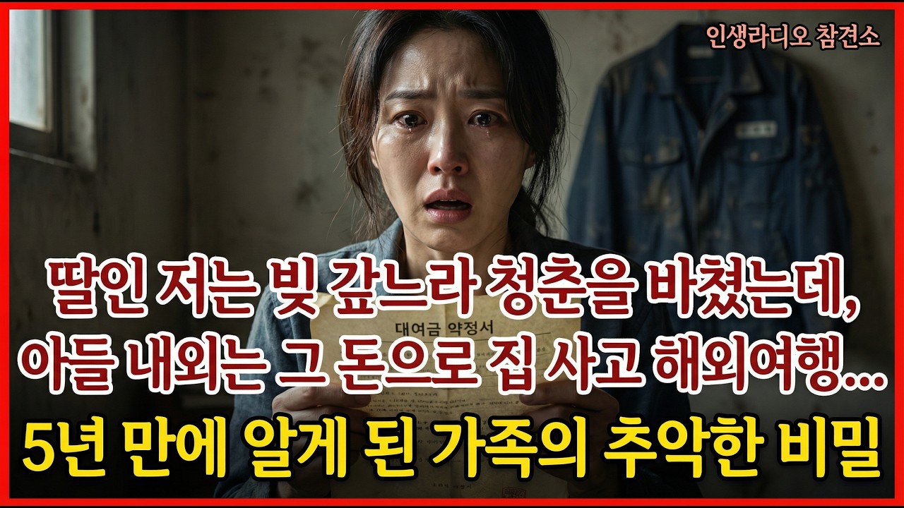 아빠 빚 10억, 5년간 원망하며 갚았는데... 유품 속 종이 한 장에 드러난 오빠의 배신과 친정의 비밀｜인생라디오 참견소