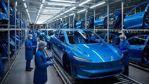 Inside a Modern EV Factory: From Raw Steel to a Fully Built Electric Car (Full Process)