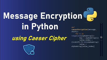 Message Encryption in Python | Build a Project