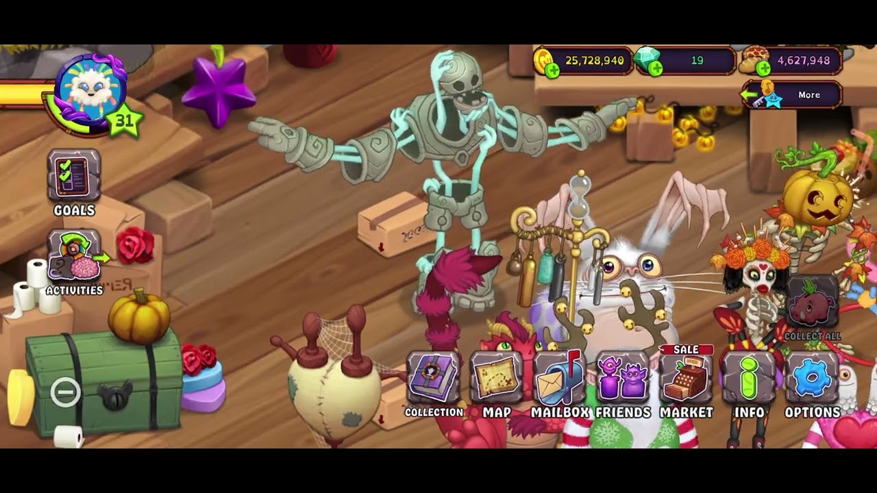 Getting monculus on seasonal shanty