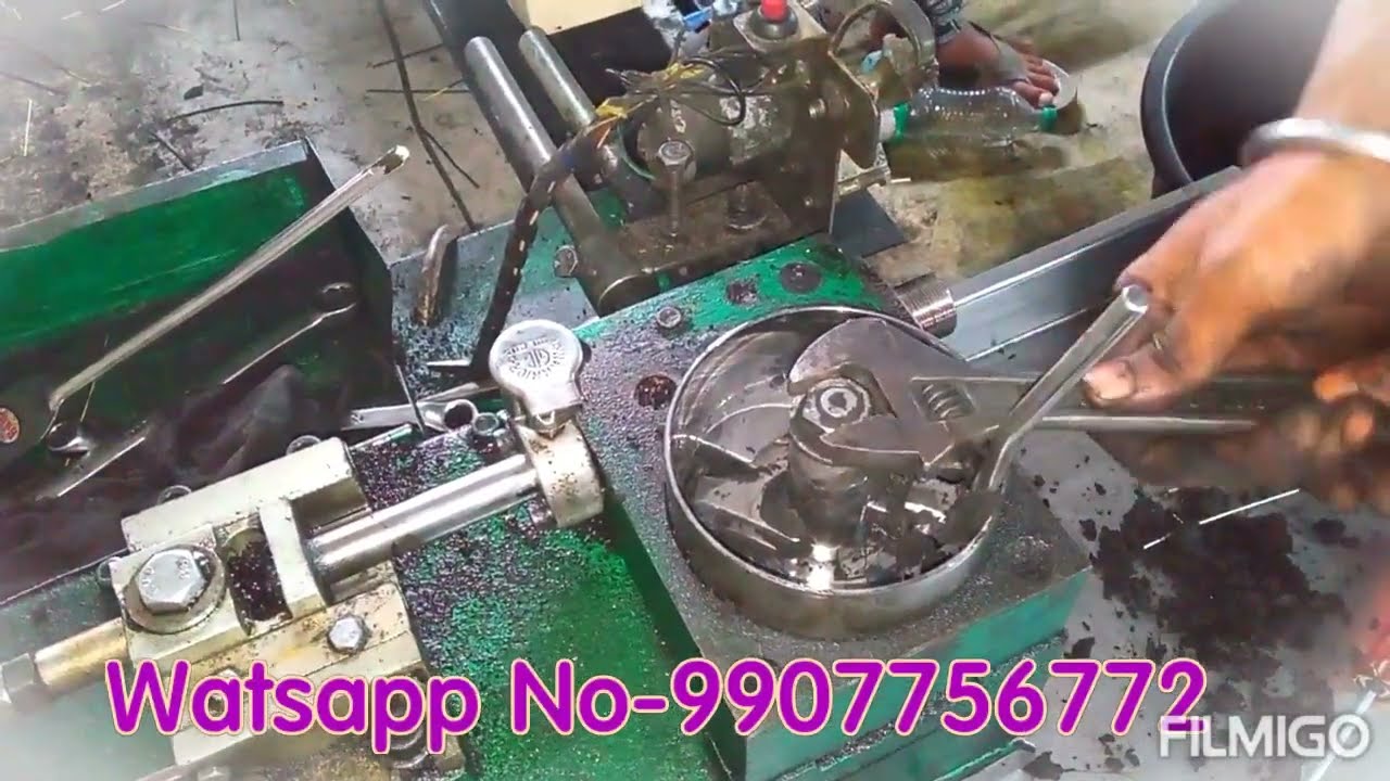 अगरबत्ती मेकिंग मशीन में स्विमिंग Blade को फिट करने का तरीका