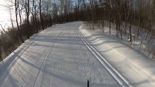 Mt Itasca XC Ski Trail Downhills (April 6, 2023)