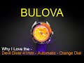 Bulova Oceanographer Devil Diver Automatic Miyota - 41mm ISO Certified Seiko Dive Watch Alternative