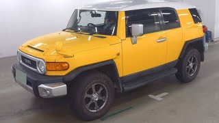 Toyota FJ Crruiser 4.0 Colour collection 4wd 2012 model @japcarfinder