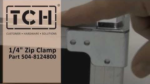 TCH part 504-8124800 - Zip Clamps™ make road case corners simple (for ATA case builders)