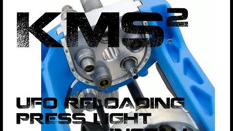 KMS Squared Reloading Press Light Install, Dillon XL 750