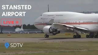 Stansted Airport Live - 8th May 2024 - STN / EGSS