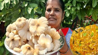 கறி  குழம்பு சுவையில் காளான் குழம்பு செஞ்சு அசத்துங்க👌 | Nature Mushroom Curry