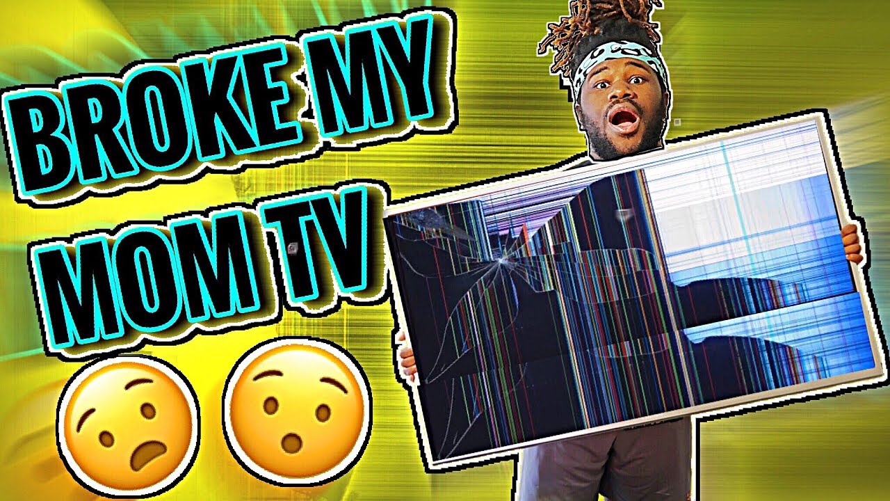 BROKEN TV PRANK ON MOM (MUST WATCH) - GONE WRONG - YouTube
