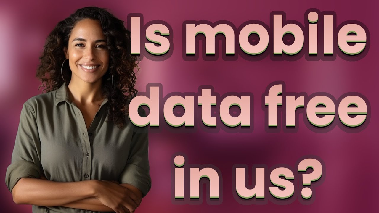 Is mobile data free in us?