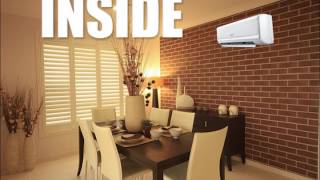 Air-Conditioning Installations - (Back to back Up-to 3 meters) - Midwall Split Type Aircon Units