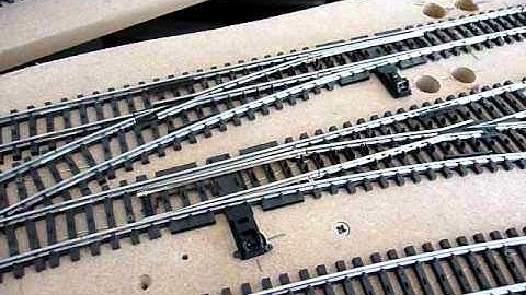 Uhlenbrock servoaandrijving Marklin K-rails wissel