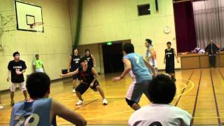 20101107 vs ランズ 4Q 男子 練習試合