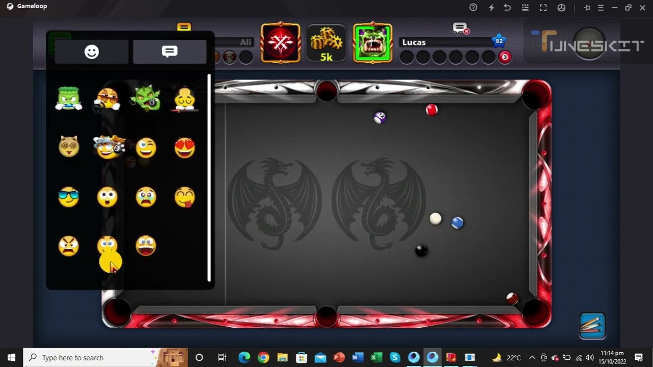Cheto 8 ball pool AND TROLLING ENEMY