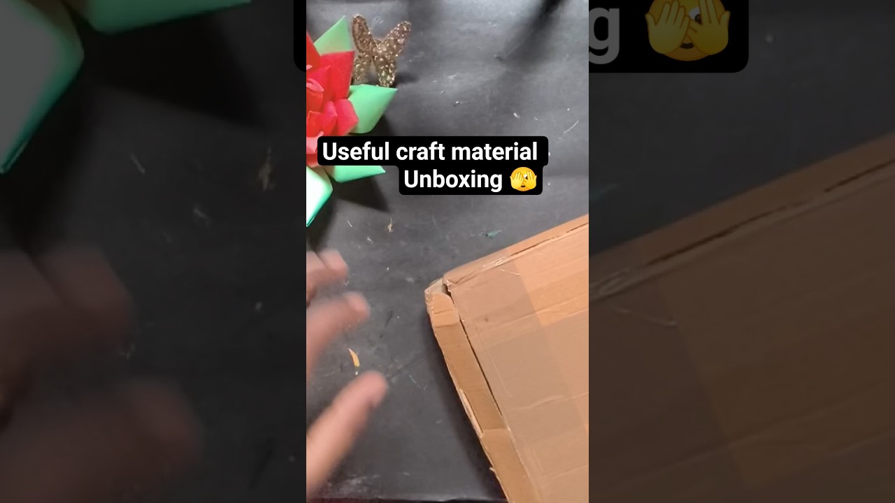 Useful Craft Material Unboxing| DIY Craft Supplies Unboxing ✨