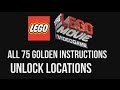 ALL 75 Golden Instruction Pages guide - The LEGO Movie Videogame