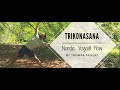 Nordic yoga flow avec trikonasana