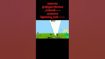 minecraft Command block hacks {part-2} ( lightning trident) #shorts #short#minecraftshorts#minecraft