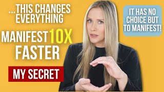 The Fastest Way To Manifest Anything | Do THIS Now #lawofattraction #manifestation #lifechanging