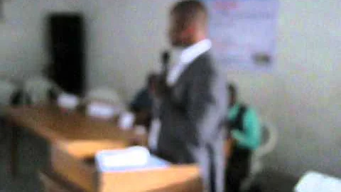 Lawrence  at GYAC 2nd Edition Forum